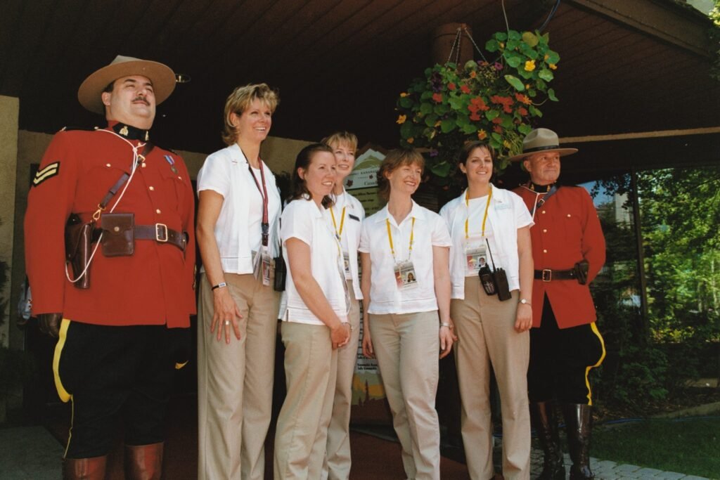 2002 Summit Kananaskis G8 Mounted Police – Malcolm Carmichael