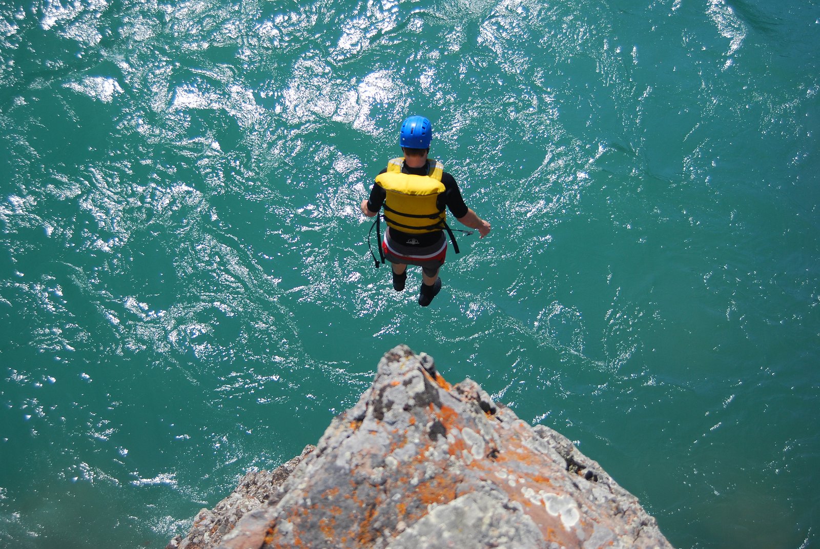 Cliff Jumping – Canadian Rockies Rafting & Adventures