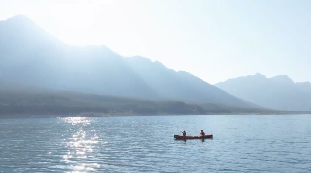 Couple Canoeing – Travel Alberta ROAM Creative