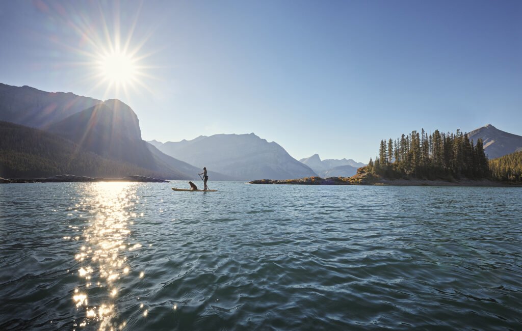 Dog SUP – Travel Alberta C&B Advertising