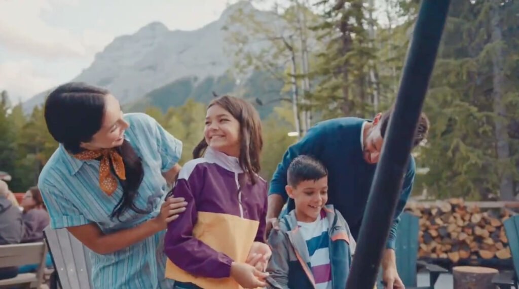 Family at PKML – Pomeroy Kananaskis Mountain Lodge