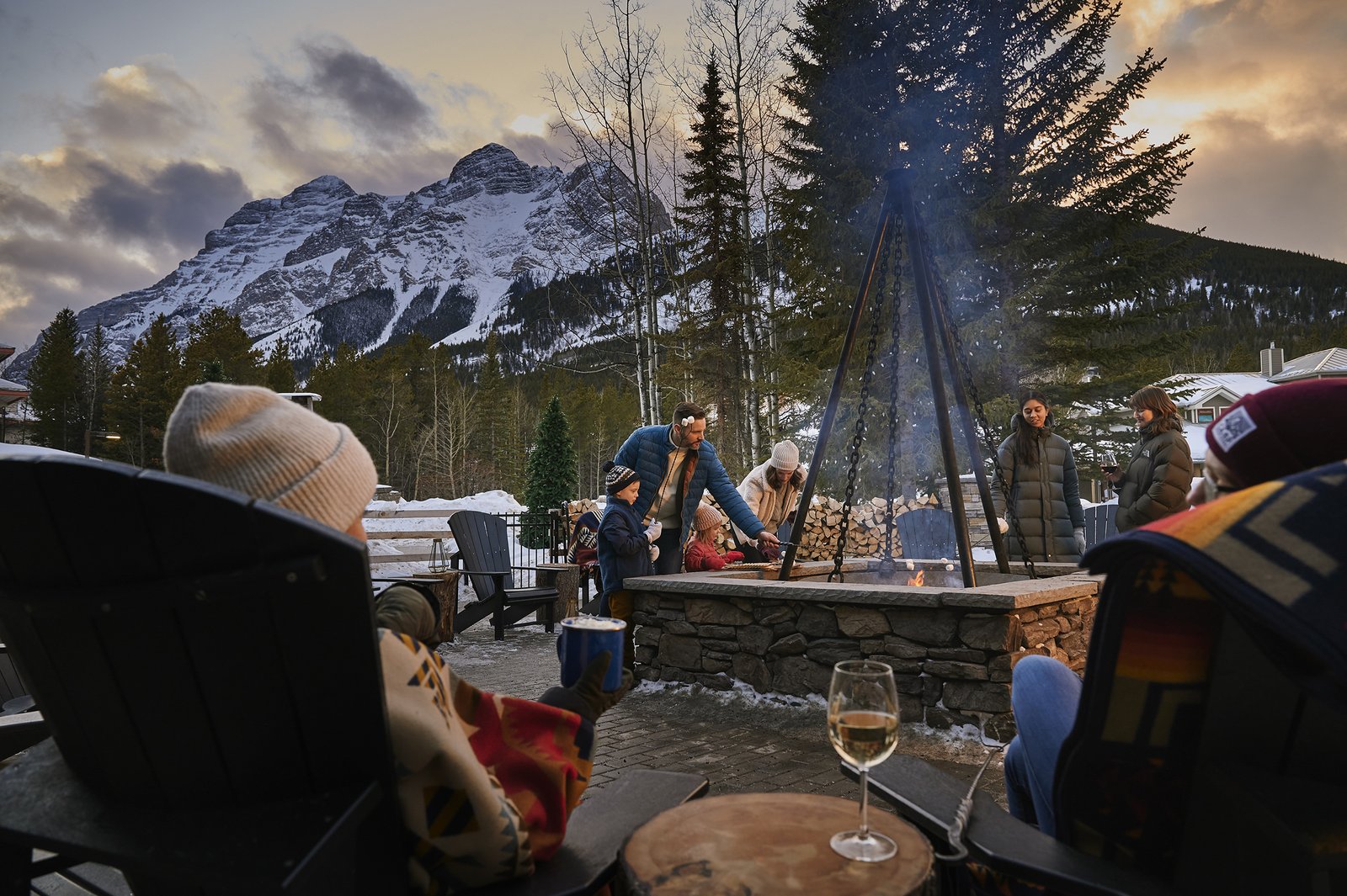 Fireside – Pomeroy Kananaskis Mountain Lodge