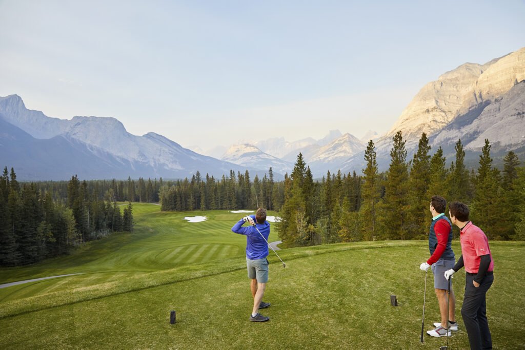 Golfer Kananaskis Golf – Travel Alberta Colin Way
