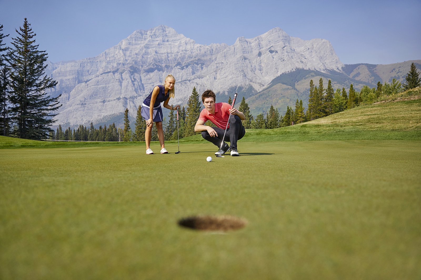 Golfers Kananaskis Golf – Travel Alberta Colin Way