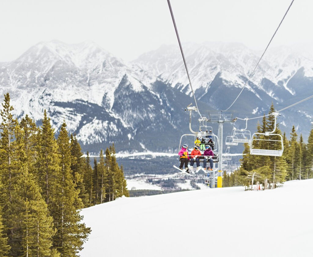 Nakiska Chairlift – Travel Alberta A.V Wakefield