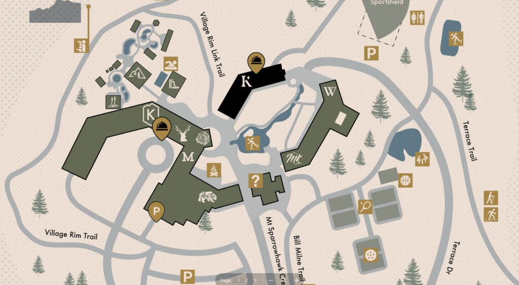 PKML Property Map – Pomeroy Kananaskis Mountain Lodge
