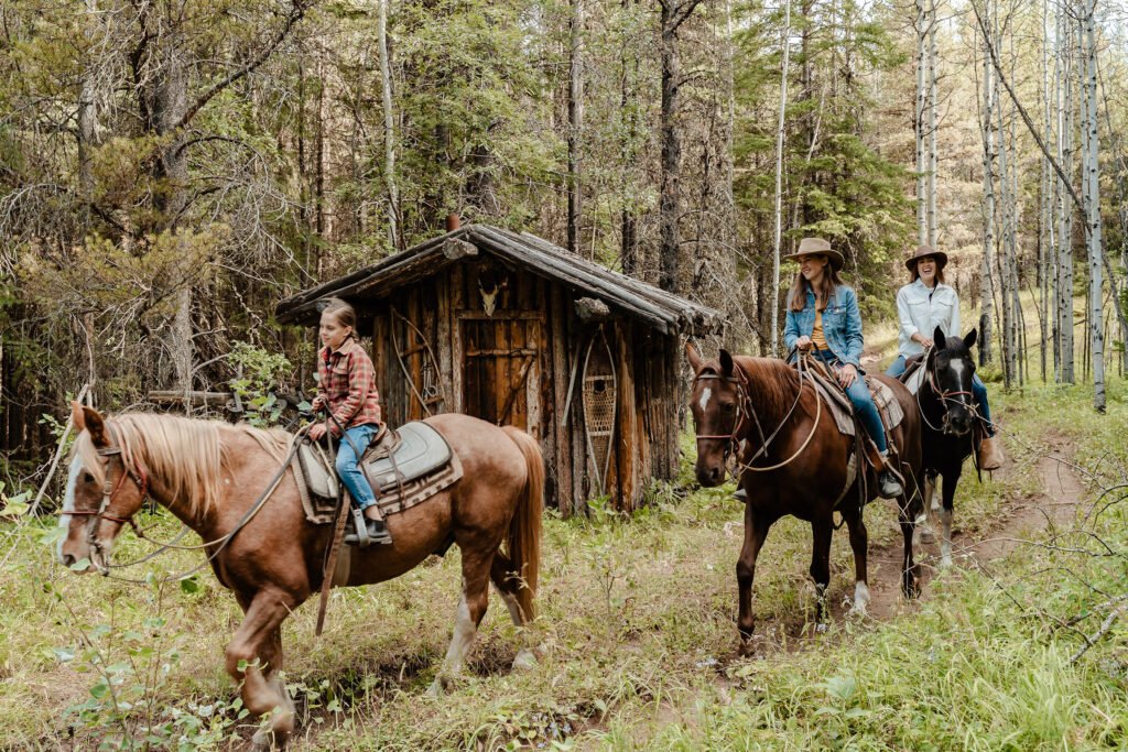 Rustic Horse Ride Boundary Ranch – Travel Alberta Karl Lee