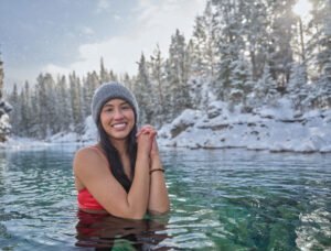 Woman in River – Travel Alberta C&B Advertising